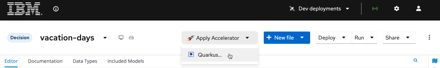 Apply Accelerator