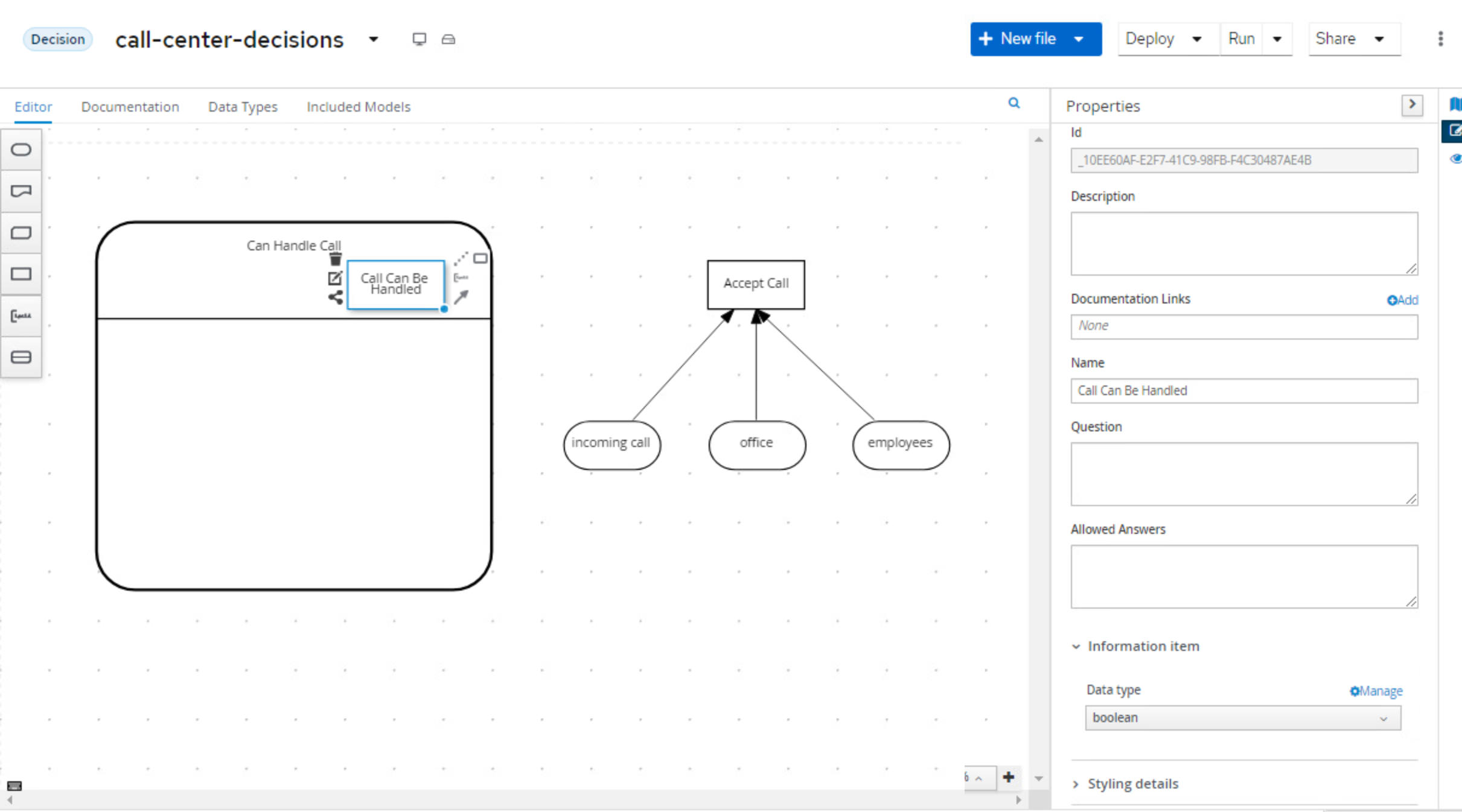 Decision Service With Decision Node